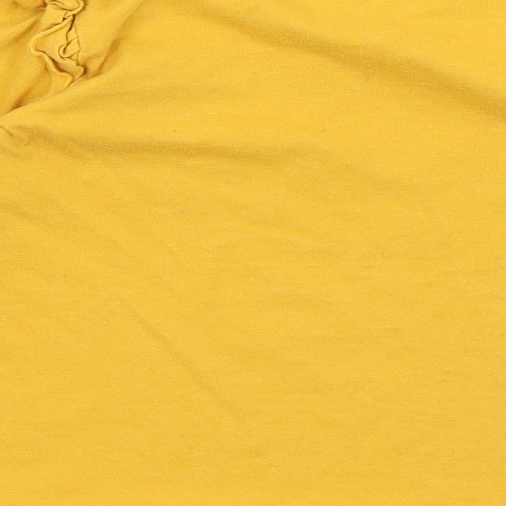 Nutmeg Girls Yellow   Basic T-Shirt Size 3-4 Years