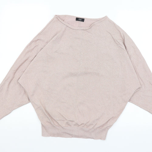 F&F Womens Pink   Pullover Jumper Size 14