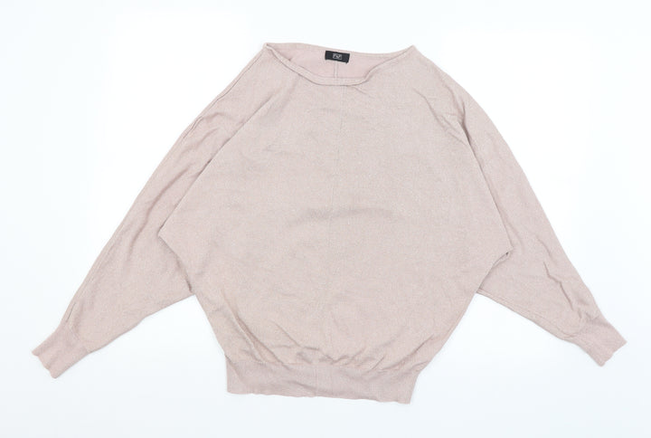 F&F Womens Pink   Pullover Jumper Size 14