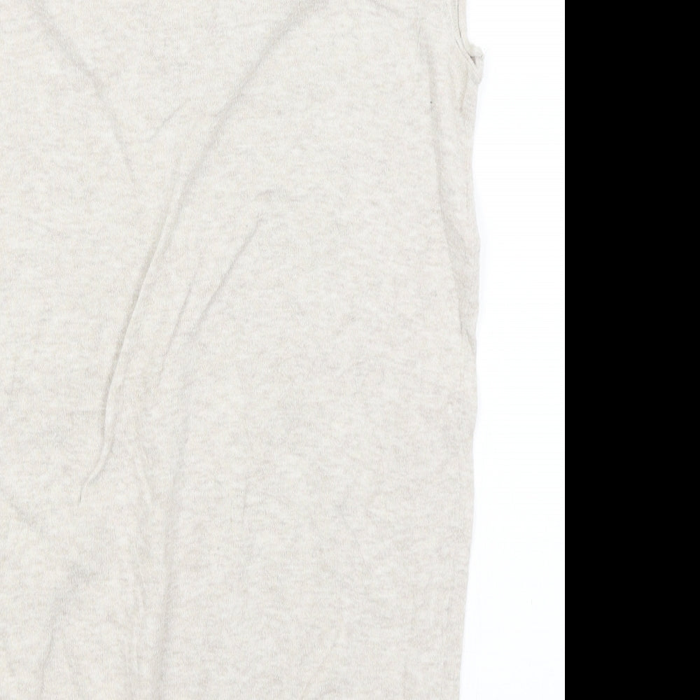 Topshop Womens Beige   Vest Jumper Size 8