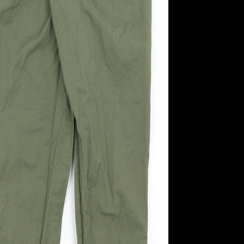 Primark Womens Green   Trousers  Size 8 L25 in