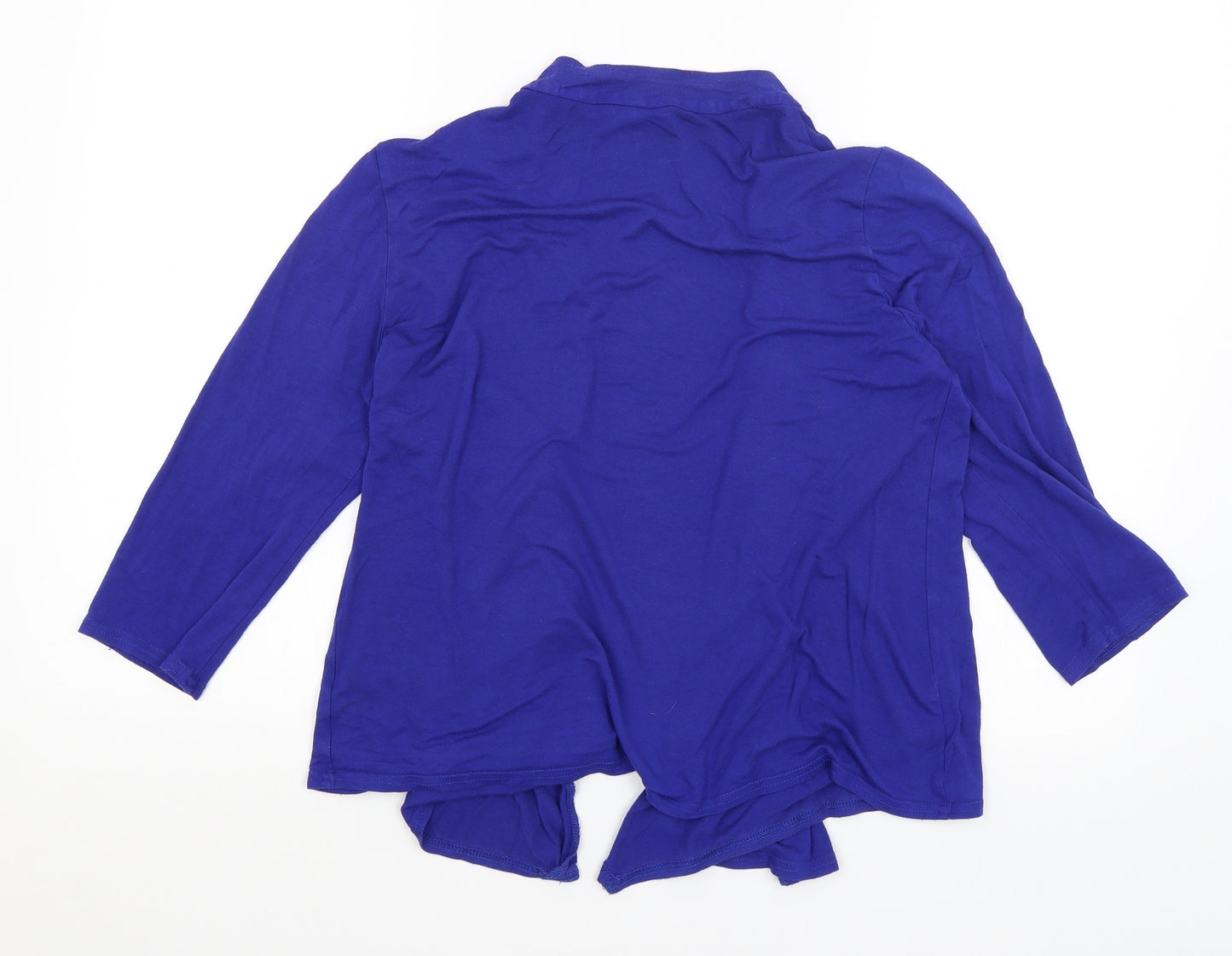 BHS Womens Blue   Cardigan Jumper Size 14