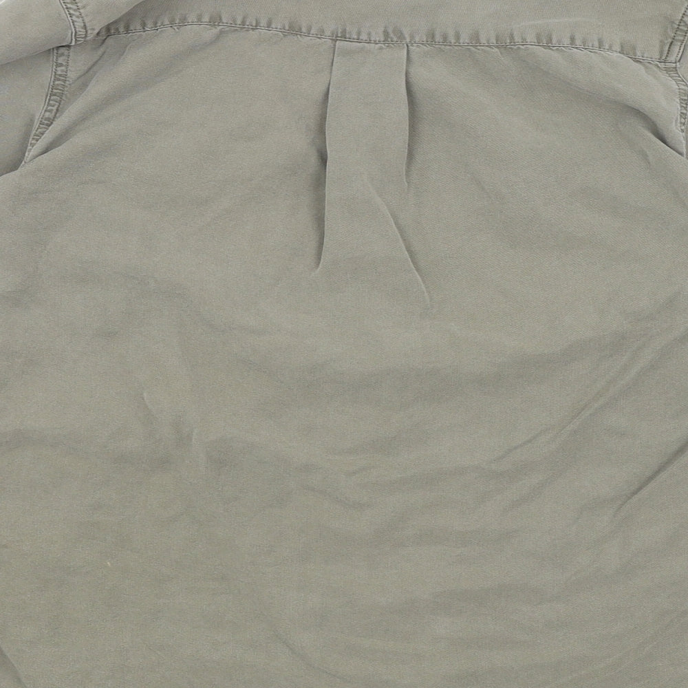 NEXT Womens Green   Basic Button-Up Size 14