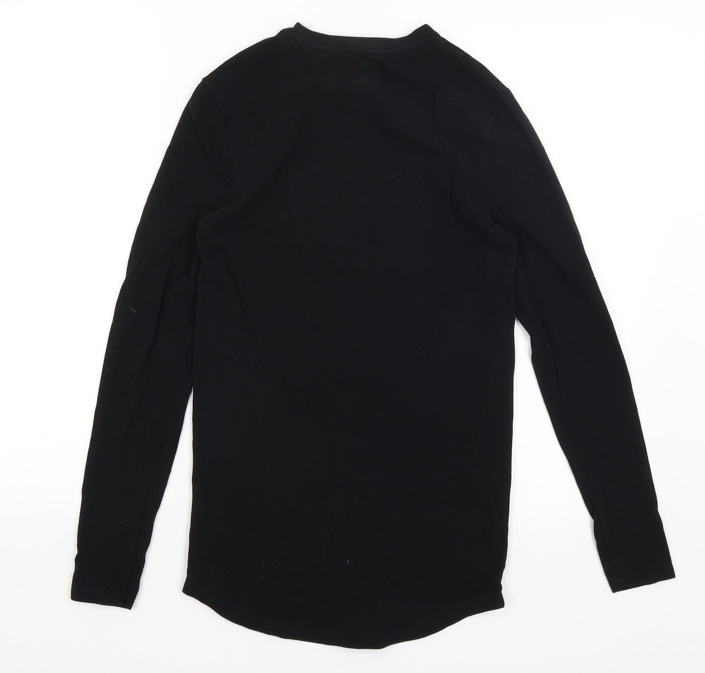 River Island Mens Black    T-Shirt Size XS