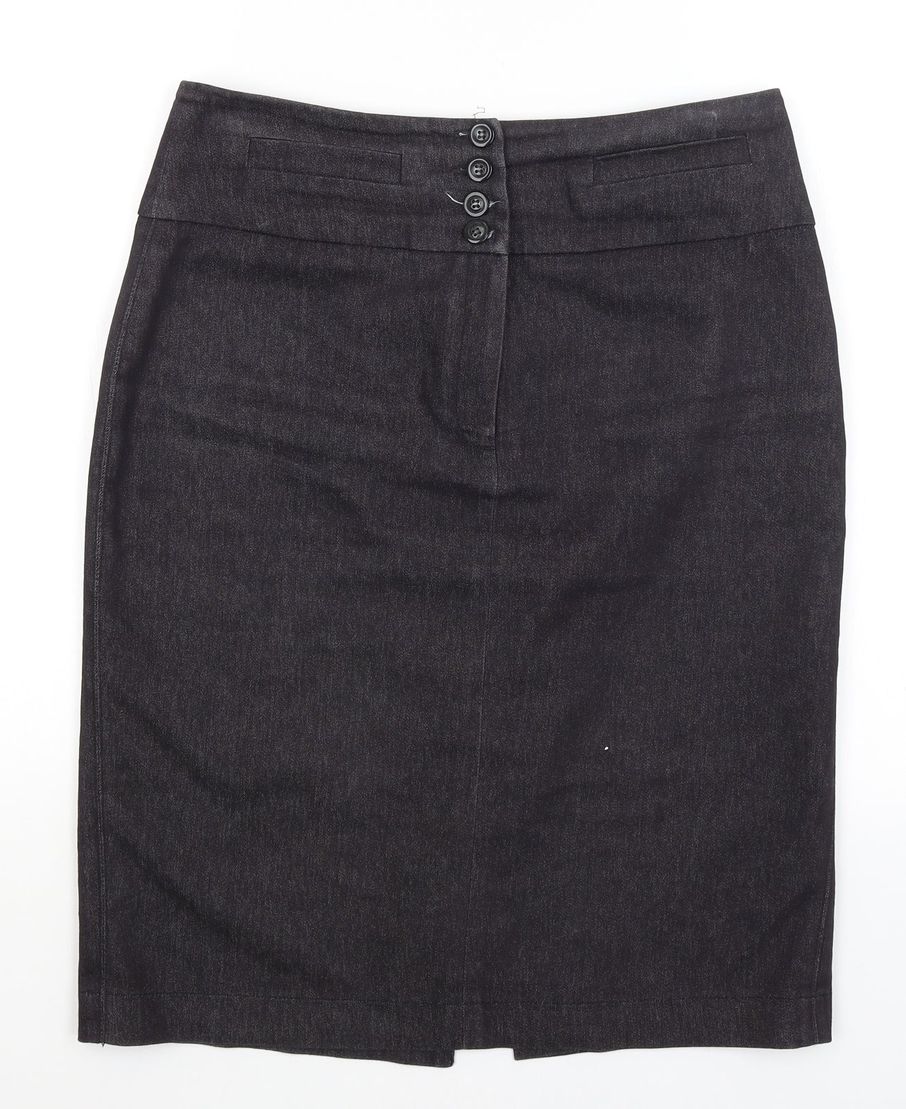 Austin Reed Womens Grey   Straight & Pencil Skirt Size 14