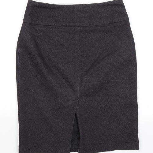 Austin Reed Womens Grey   Straight & Pencil Skirt Size 14