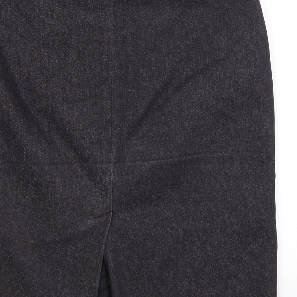 Austin Reed Womens Grey   Straight & Pencil Skirt Size 14