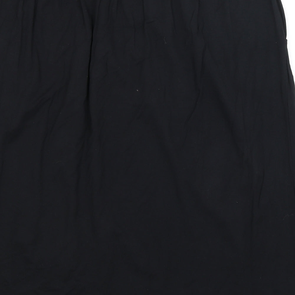 Preworn Womens Black   A-Line Skirt Size 18