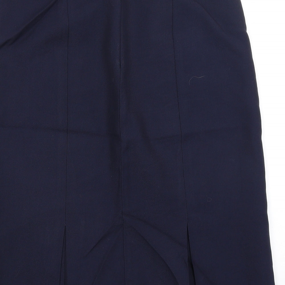Hunter Carson Womens Blue   Pleated Skirt Size 12