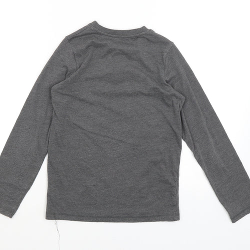 TU Girls Grey   Basic T-Shirt Size 10 Years