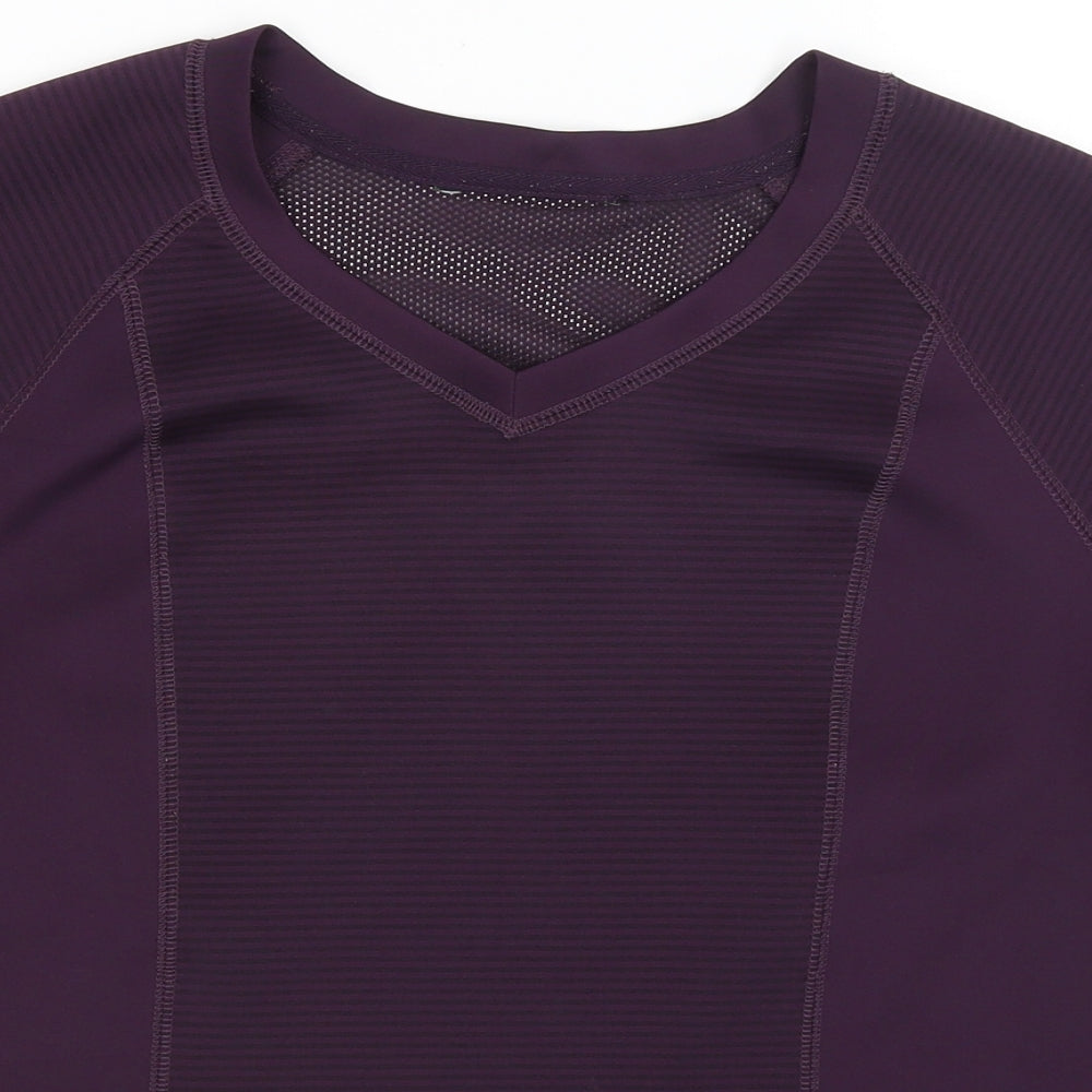 TU Womens Purple   Basic T-Shirt Size 16