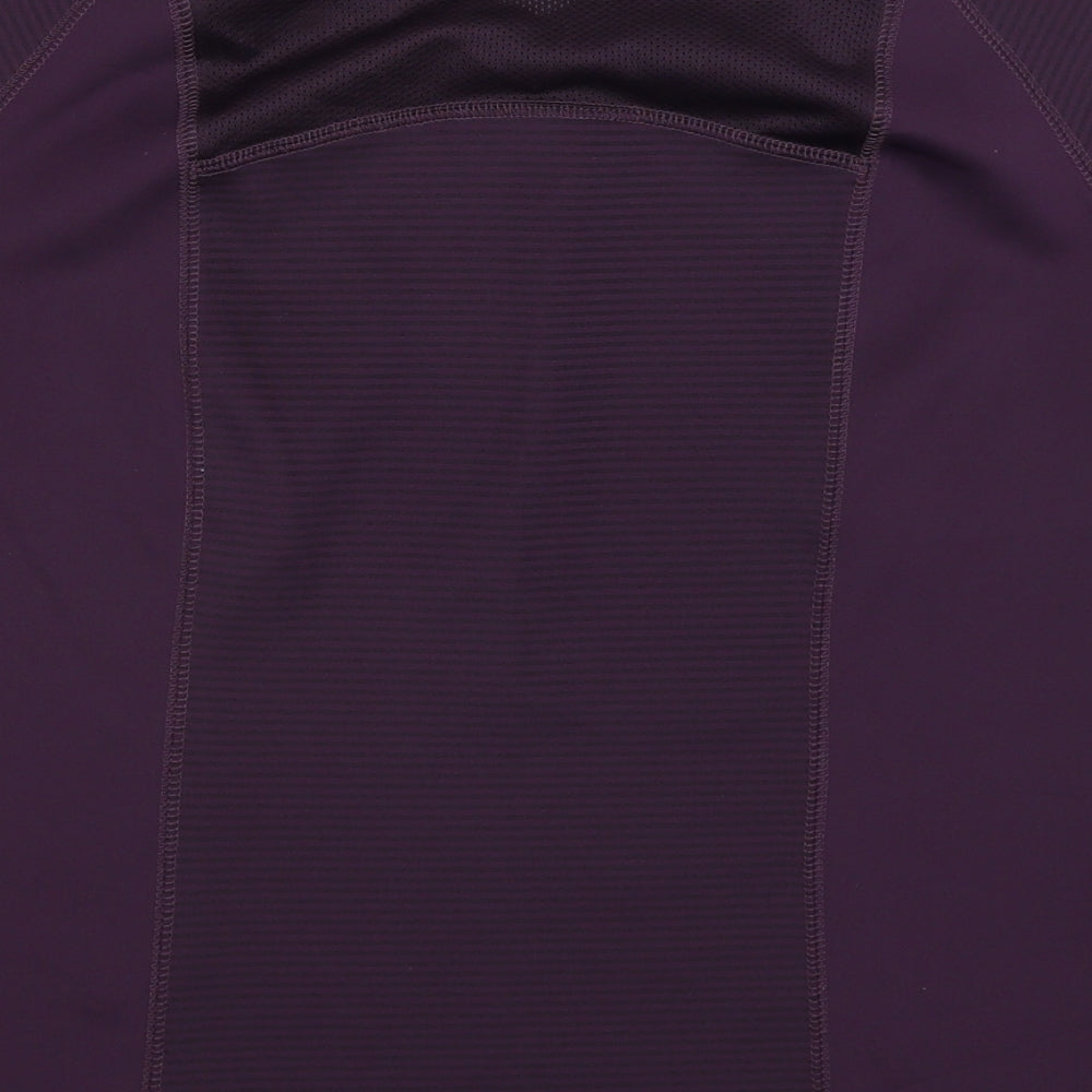 TU Womens Purple   Basic T-Shirt Size 16