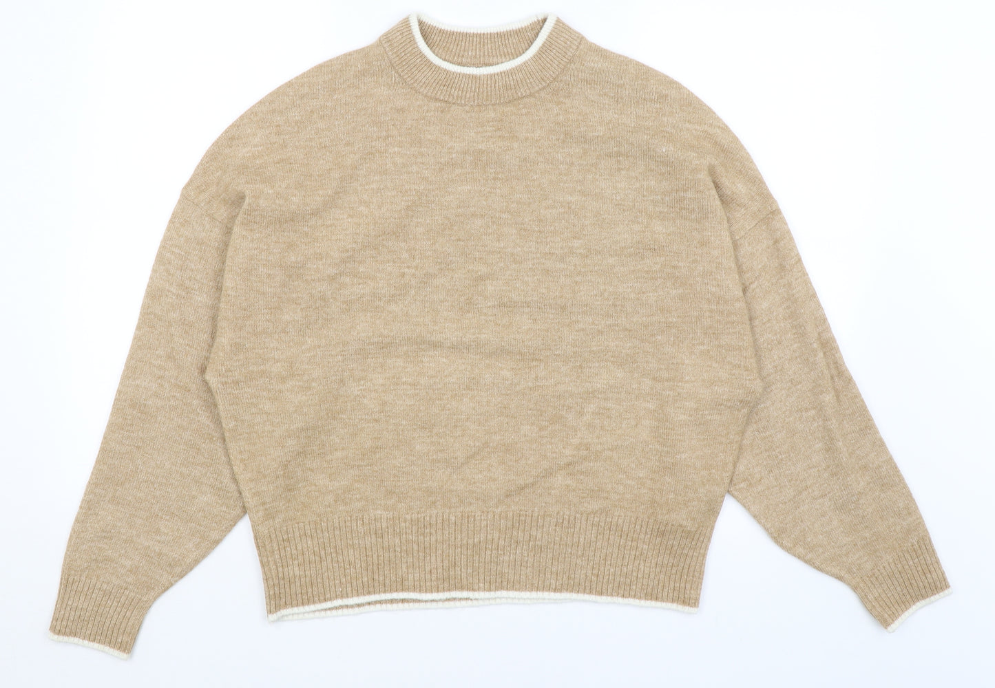 H&M Womens Brown   Pullover Jumper Size M