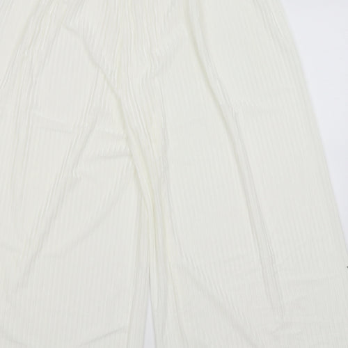 Preworn Womens Ivory   Culotte Shorts Size S