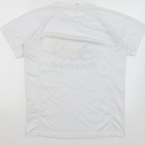 Roly Mens White   Basic T-Shirt Size M  - Keen As Mustard
