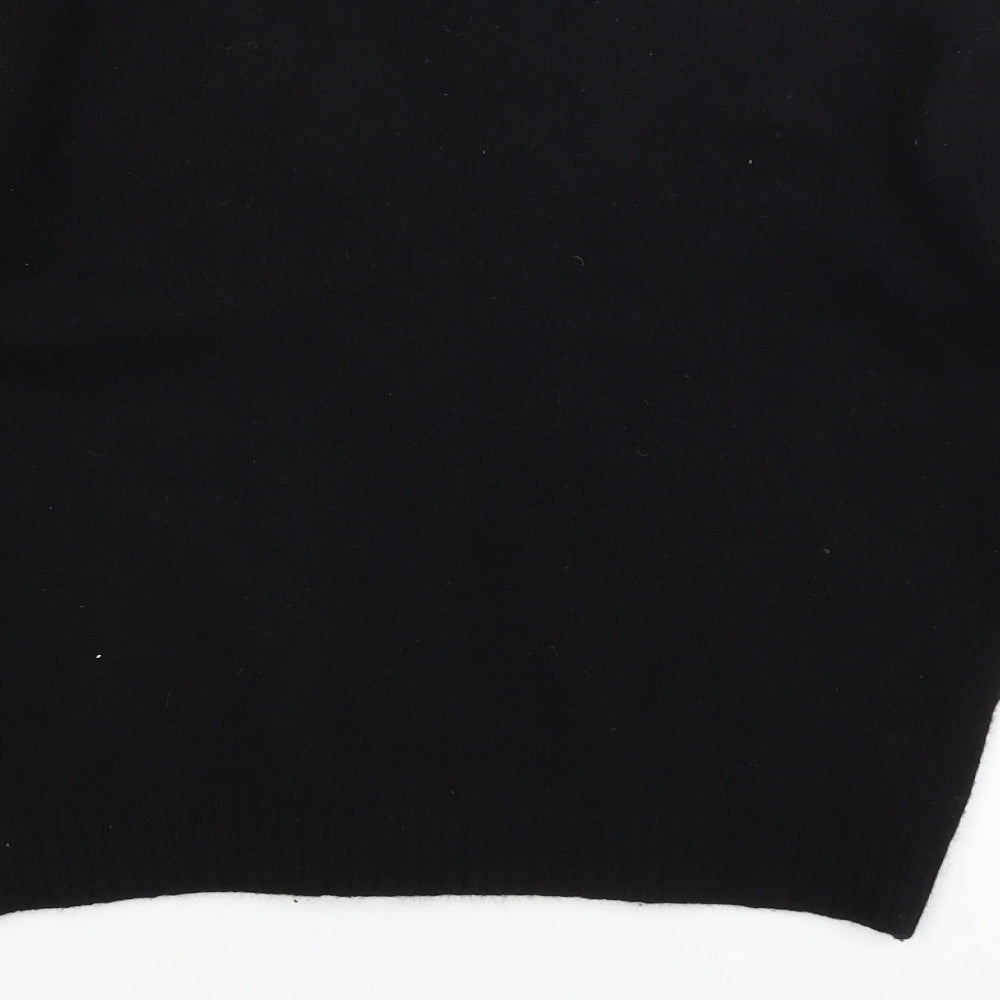 St Michael Womens Black   Cardigan Jumper Size 12