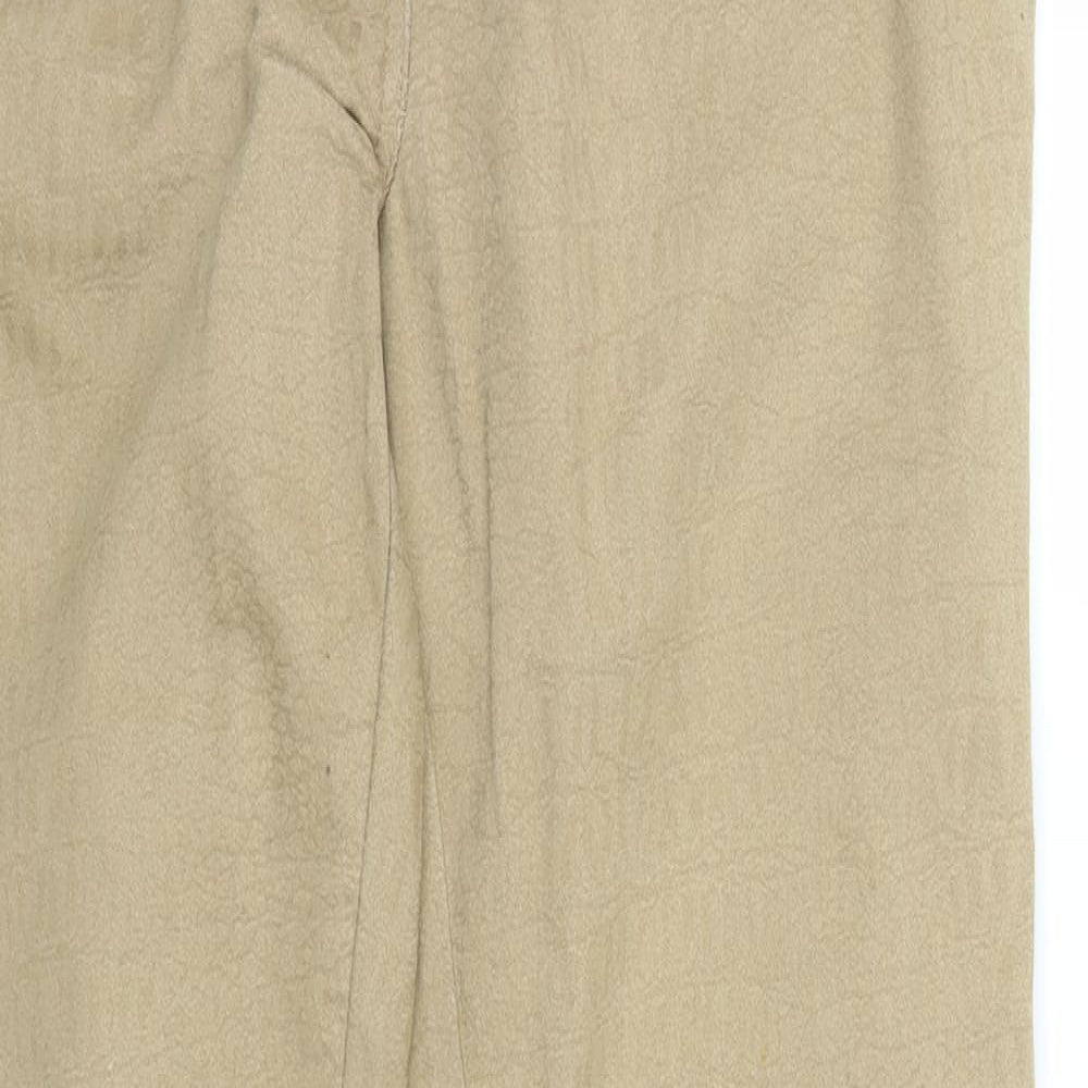George Womens Beige   Straight Jeans Size 14 L27 in