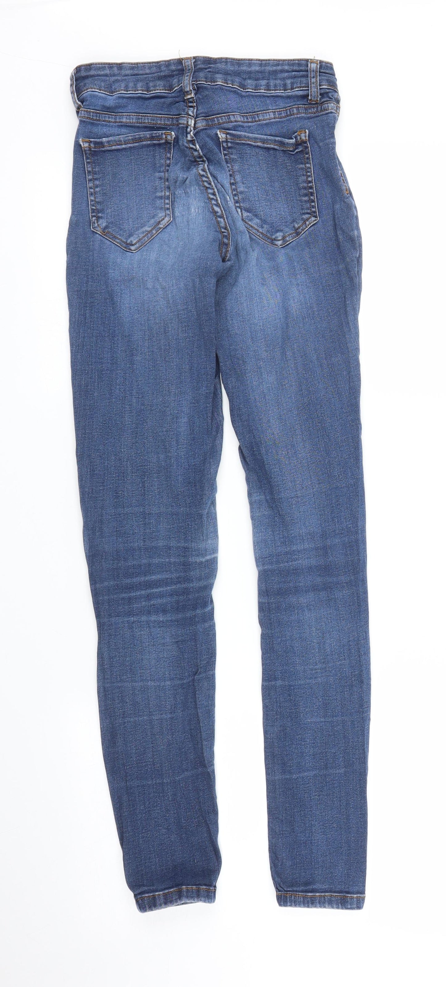 Amisu Girls Blue  Denim Skinny Jeans Size 12-13 Years