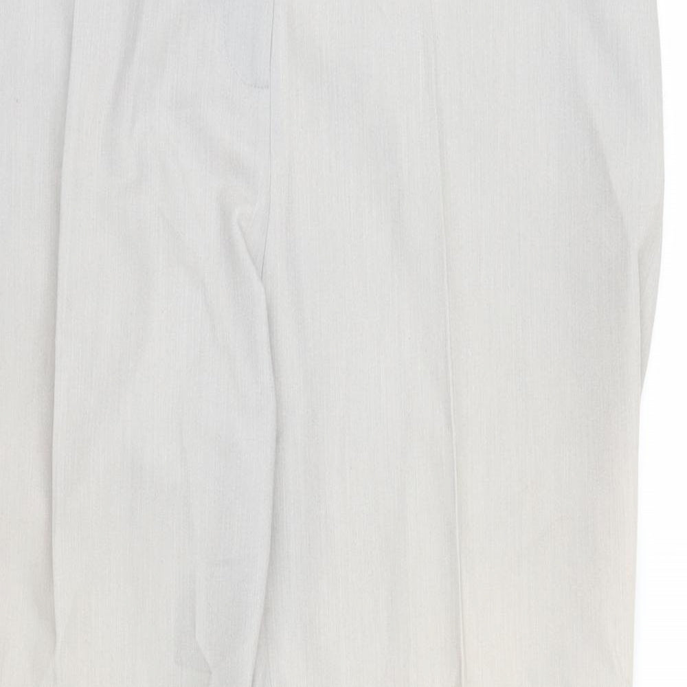 Dorothy Perkins Womens Beige   Pedal Pusher Trousers Size 14 L25 in
