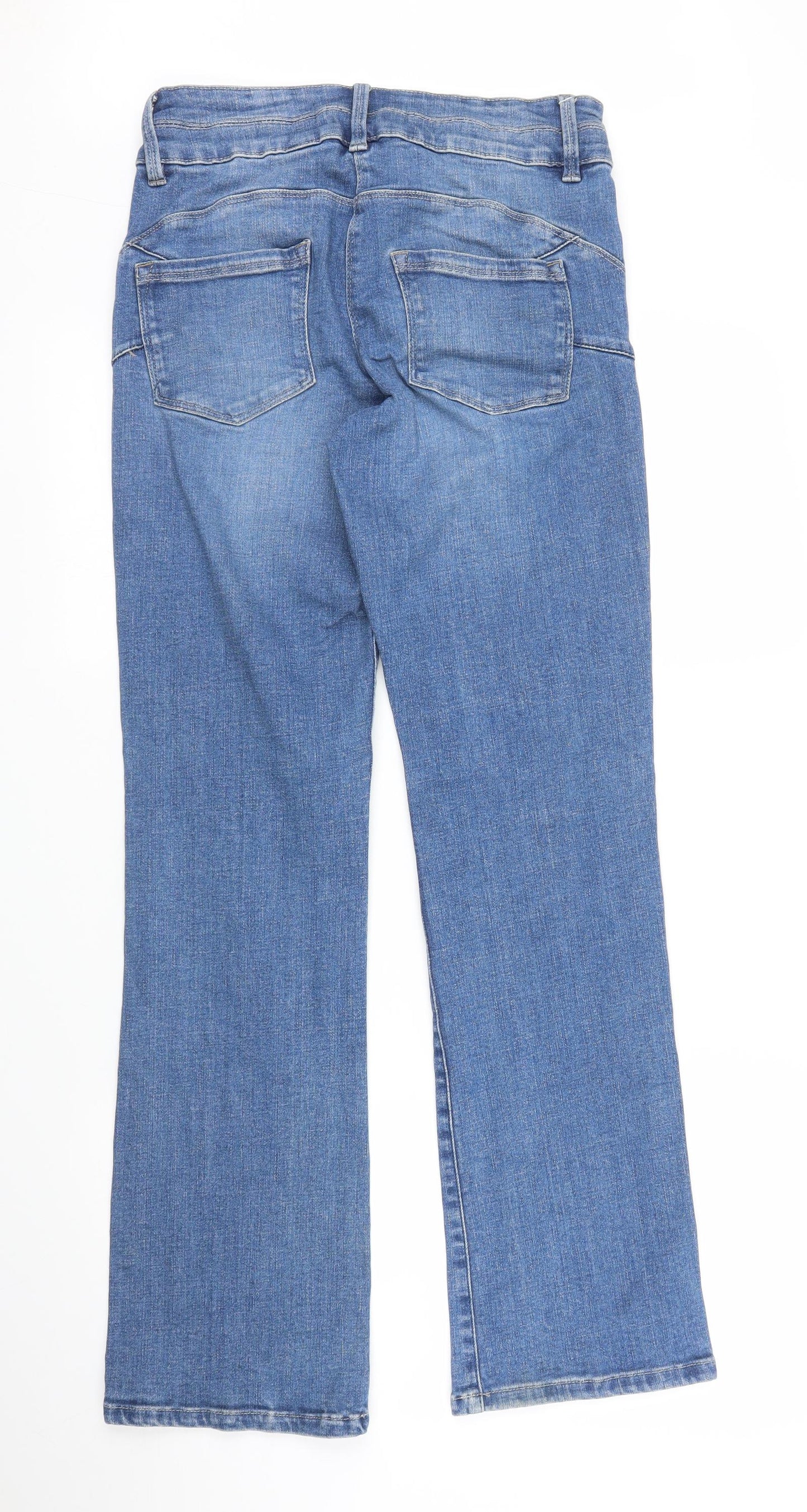 NEXT Womens Blue  Denim Bootcut Jeans Size 12 L29 in