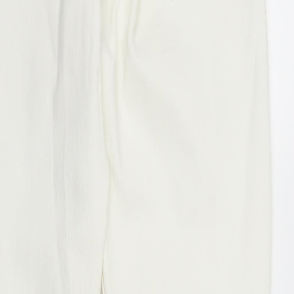 Subtle Blanco Womens White  Denim Skinny Jeans Size 8 L25 in