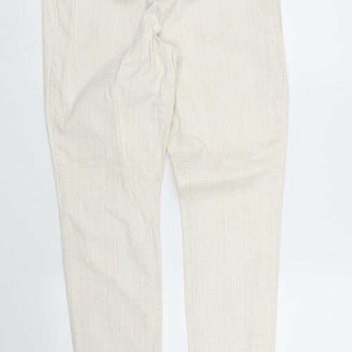 Gap Womens Beige  Denim Skinny Jeans Size 12 L30 in