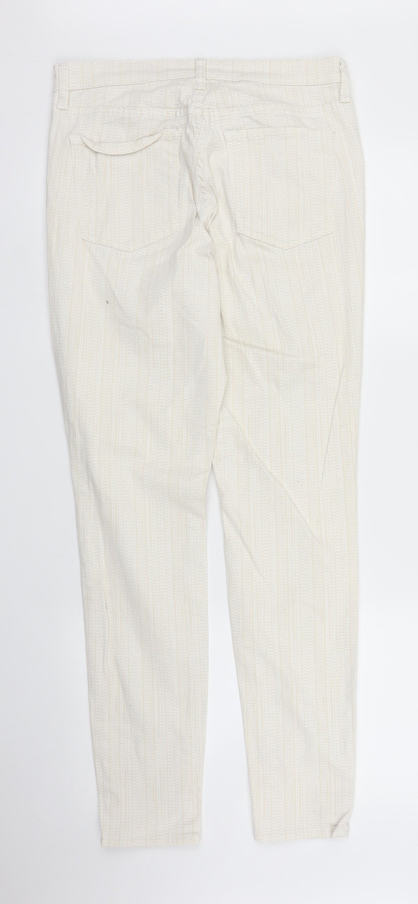 Gap Womens Beige  Denim Skinny Jeans Size 12 L30 in