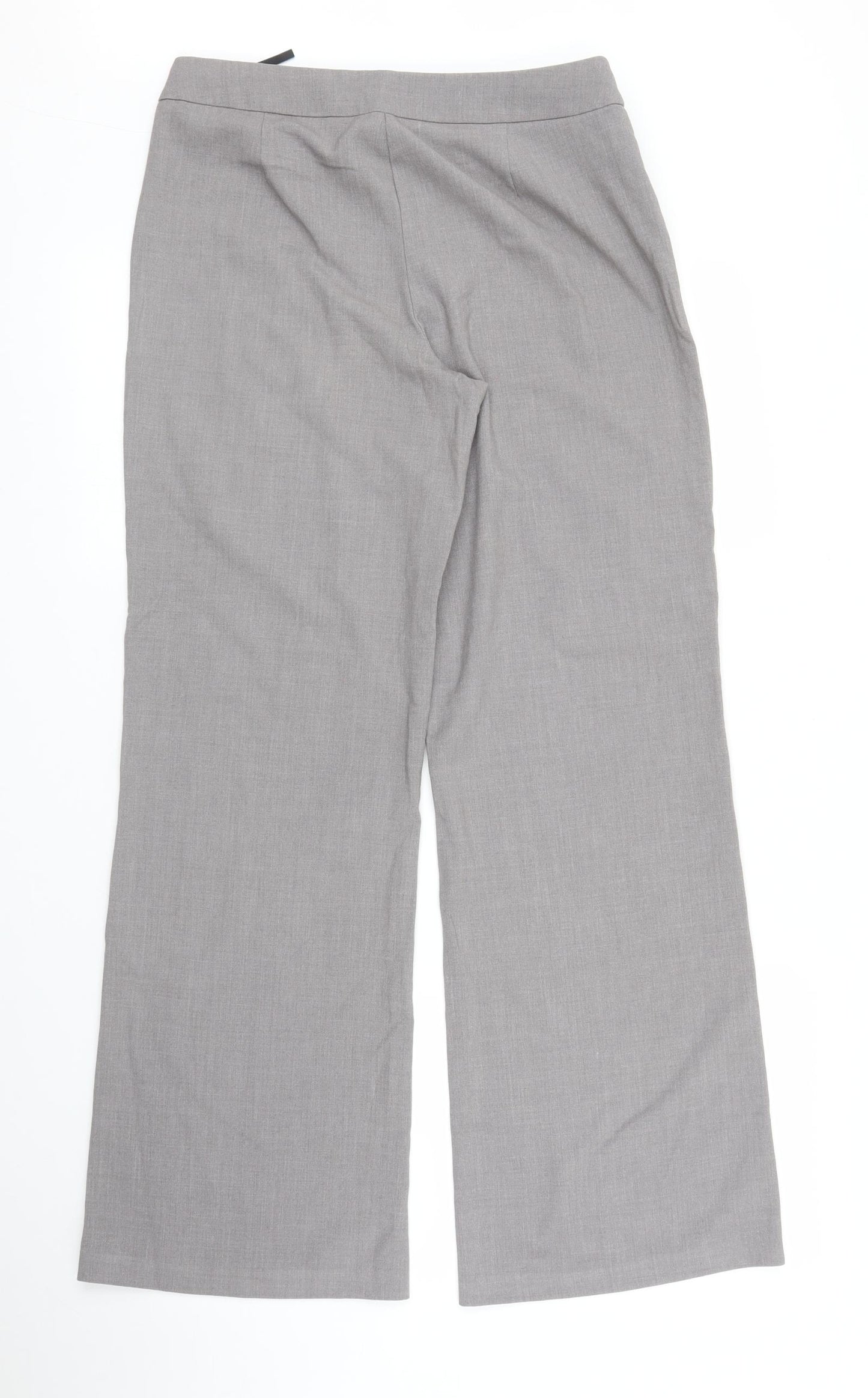 M&S Womens Grey   Trousers  Size 10 L29 in