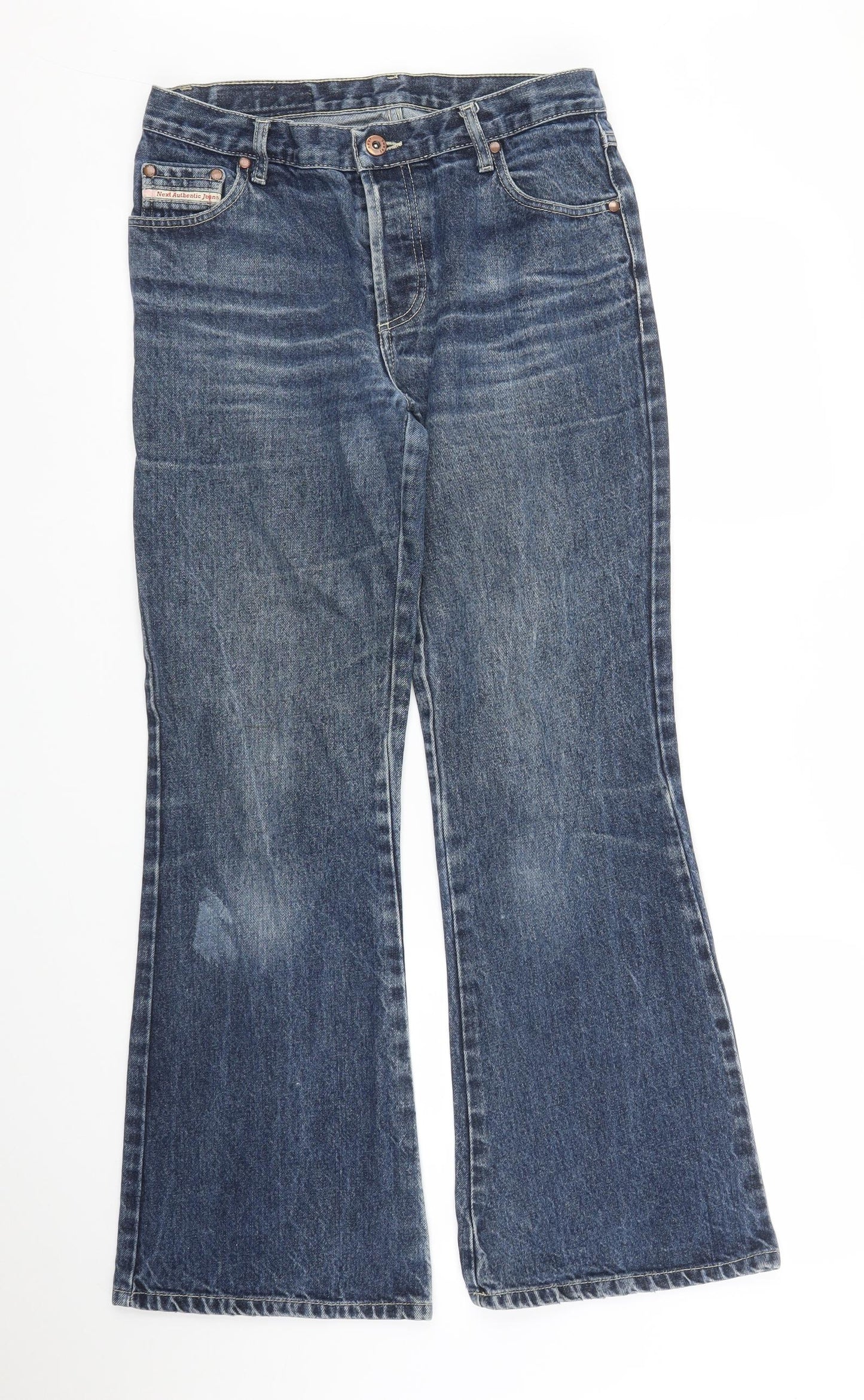 NEXT Womens Blue  Denim Bootcut Jeans Size 10 L29 in