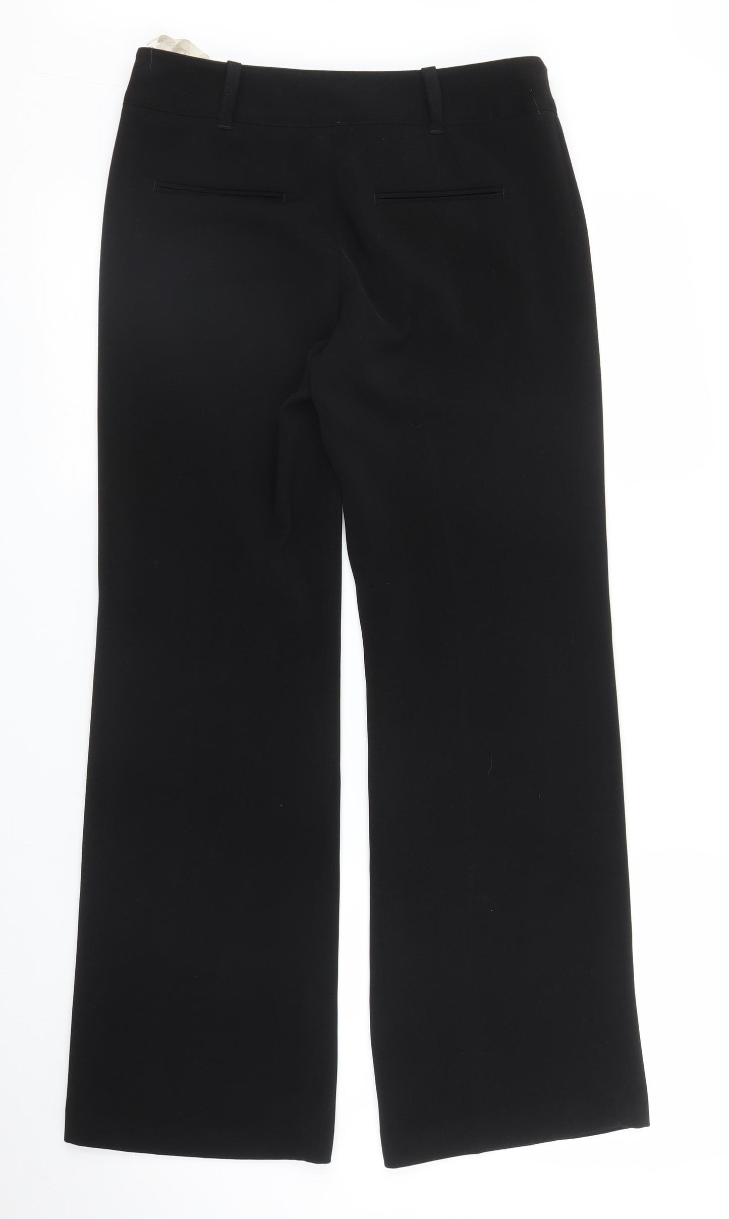 NEXT Womens Black   Trousers  Size 8 L27 in