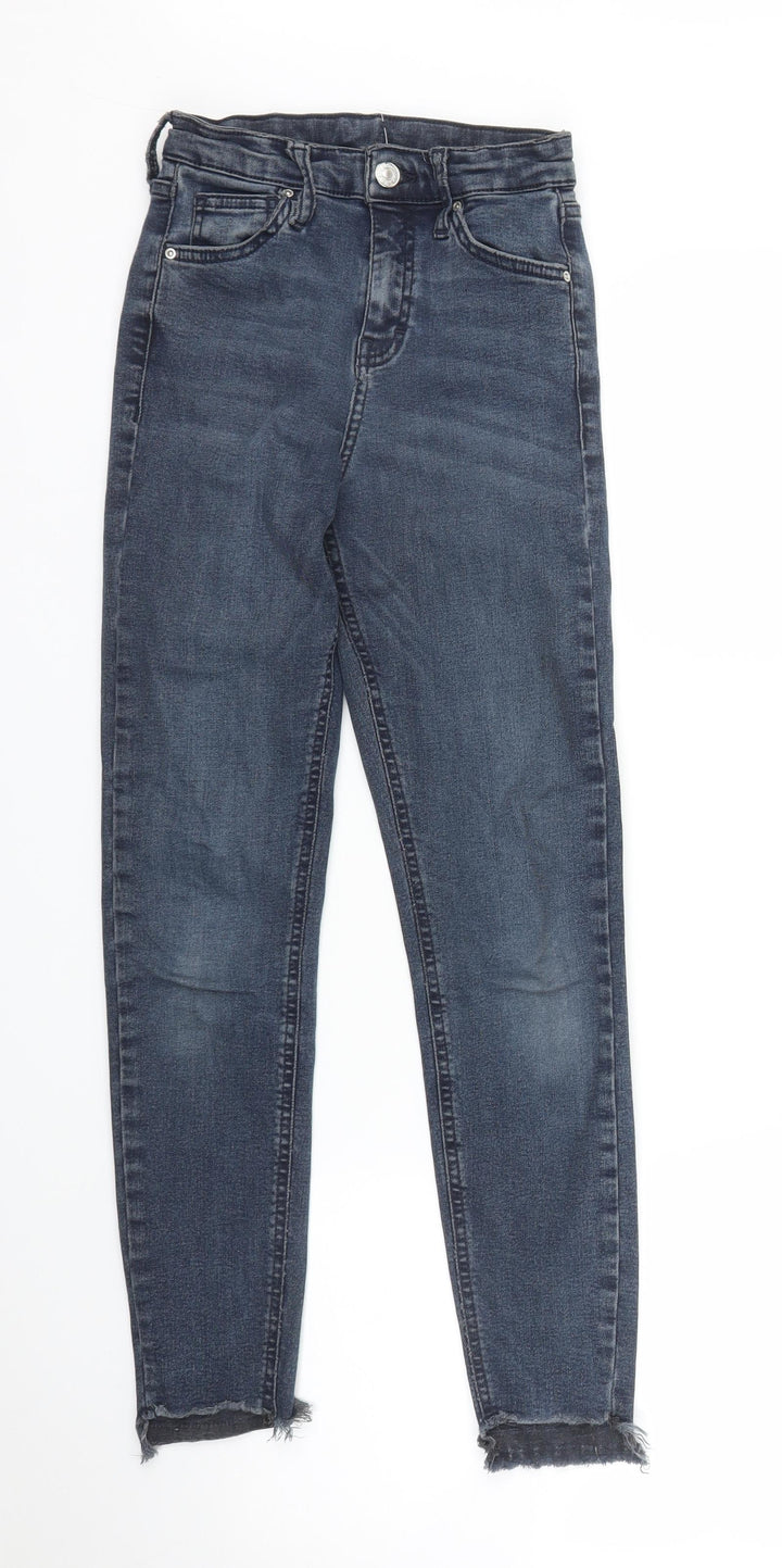 Topshop Girls Blue  Denim Skinny Jeans Size 10 Years