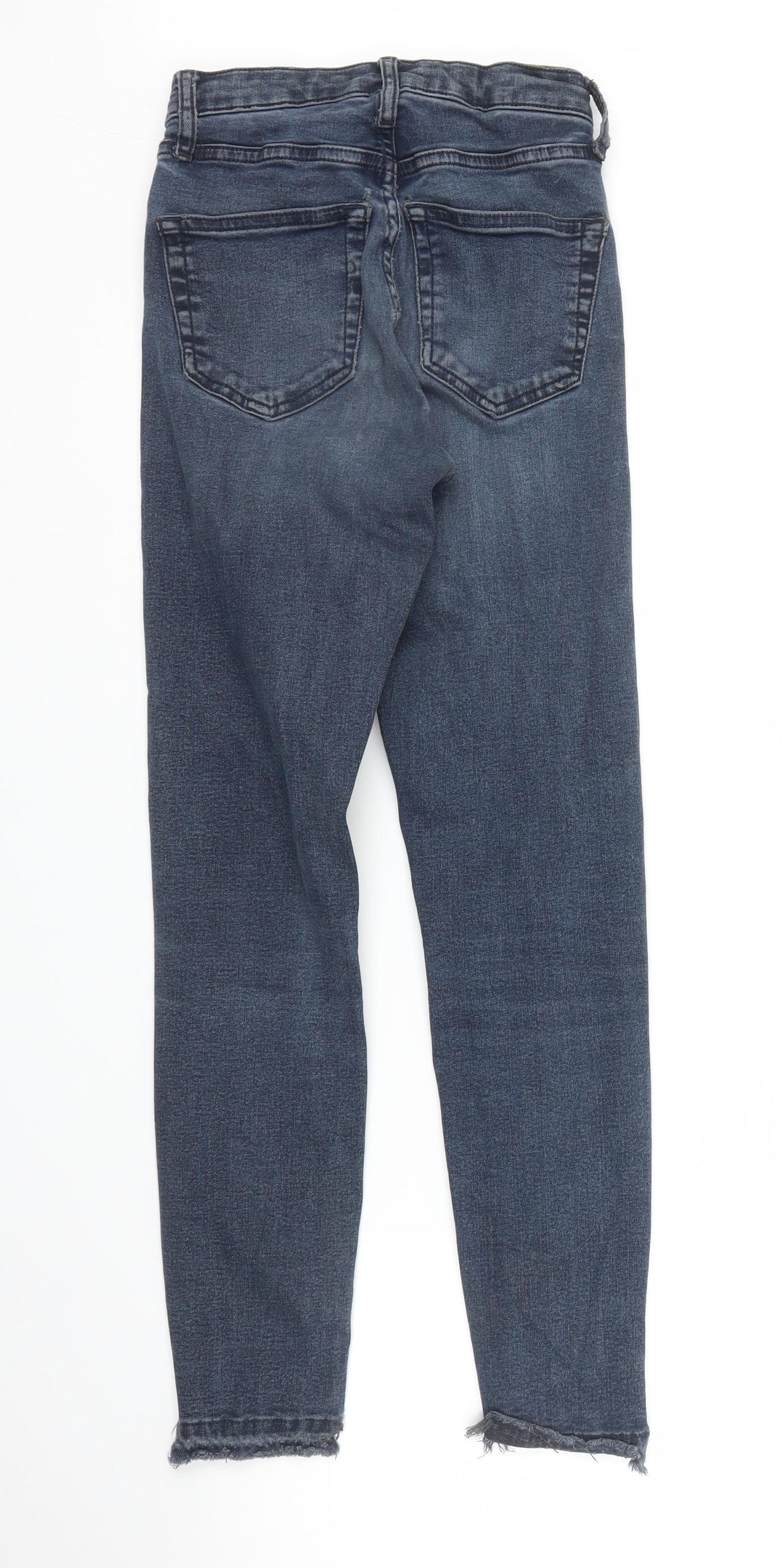 Topshop Girls Blue  Denim Skinny Jeans Size 10 Years