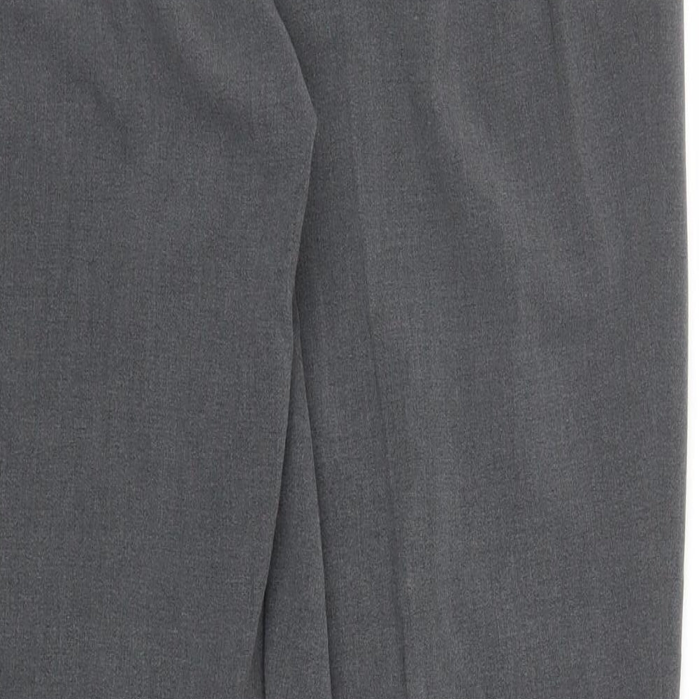 BM Womens Grey   Trousers  Size 16 L27 in