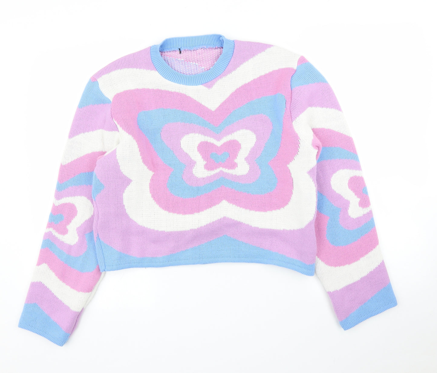 I SAW IT FIRST Womens Purple   Pullover Jumper Size 10