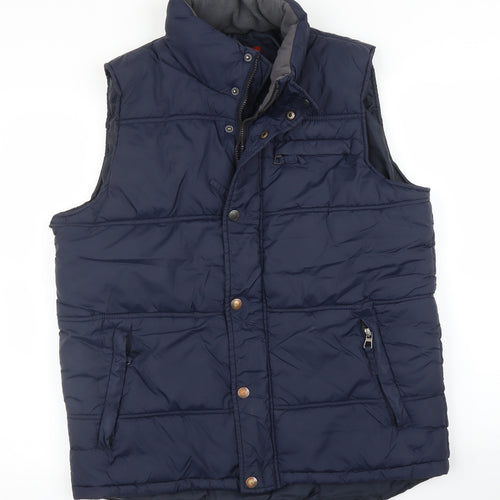 Wolsey Mens Blue   Gilet Jacket Size L