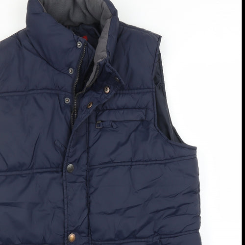 Wolsey Mens Blue   Gilet Jacket Size L