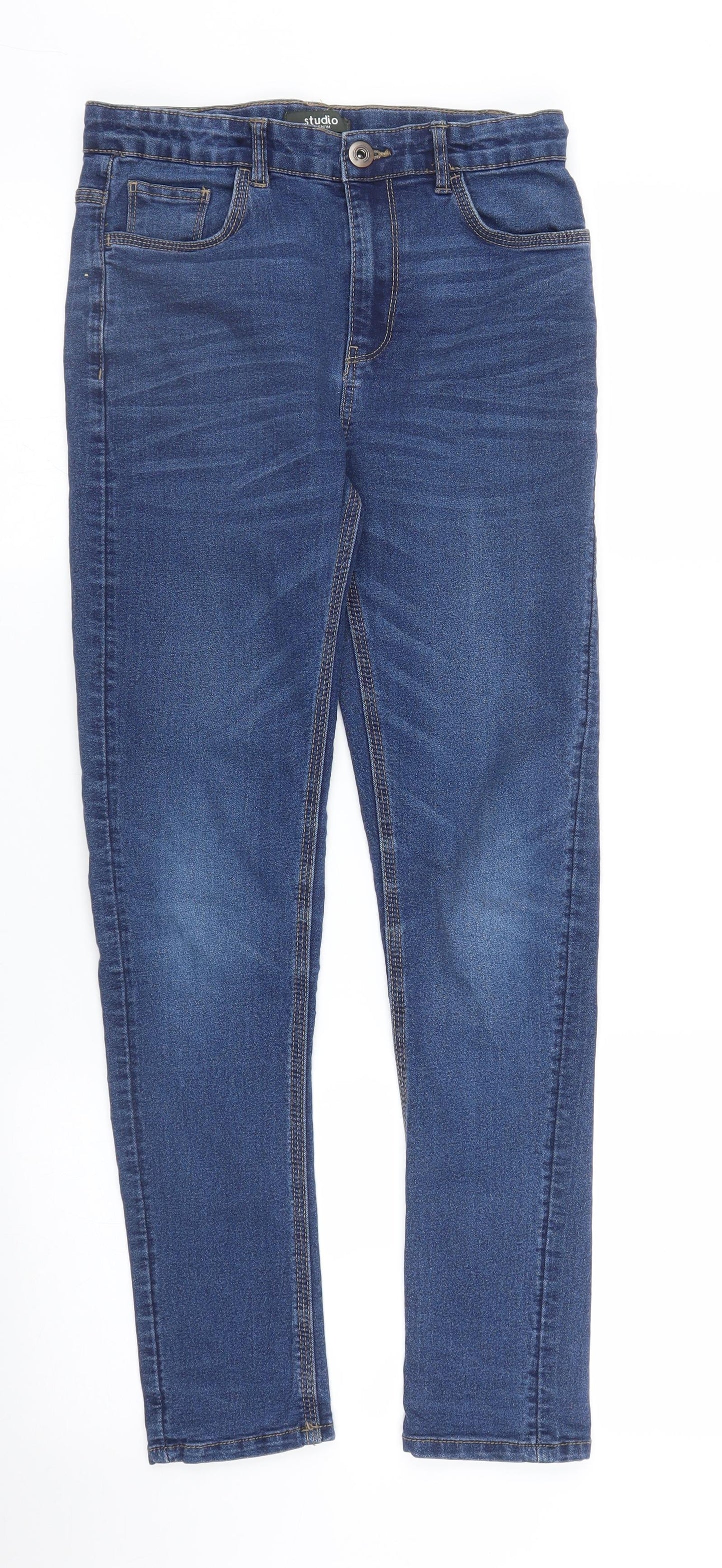 Studio Denim Girls Blue  Denim Skinny Jeans Size 12 Years