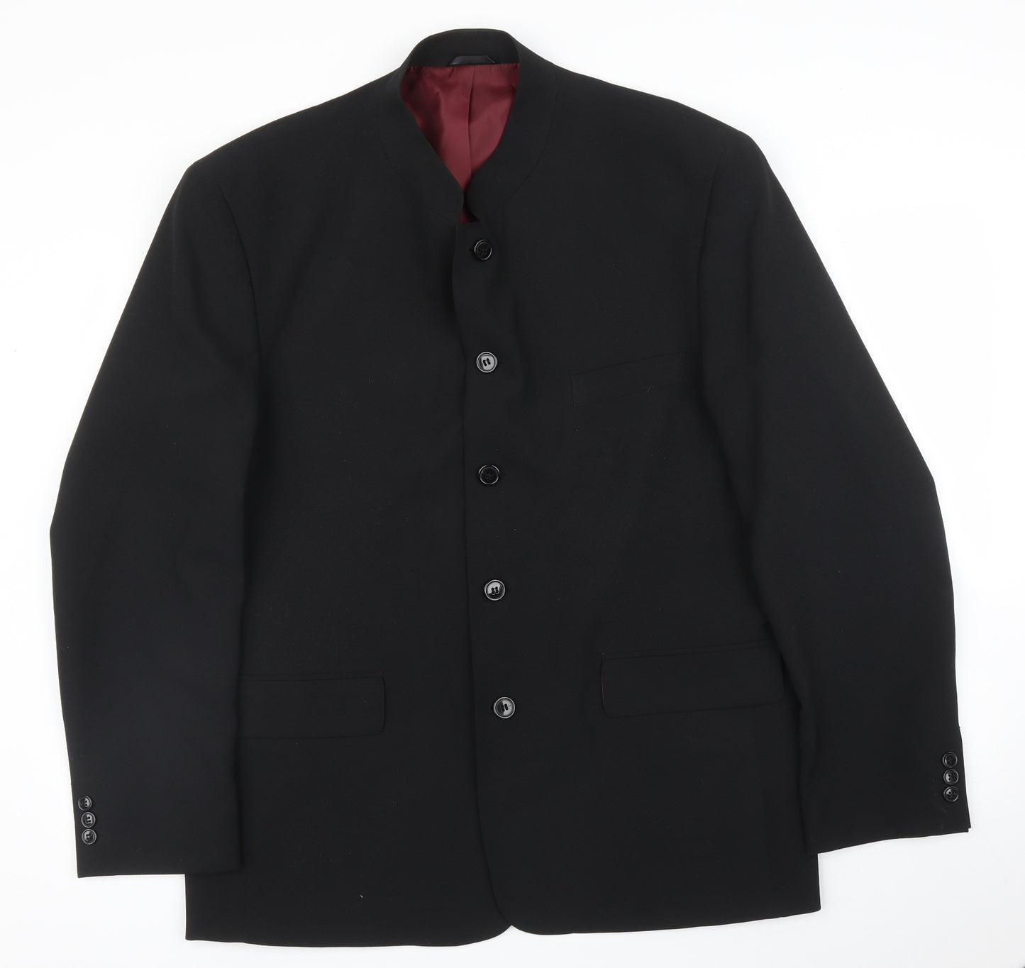 Douglas Mens Black   Jacket Suit Jacket Size 42