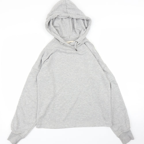 Pull&Bear Womens Grey   Pullover Hoodie Size XS