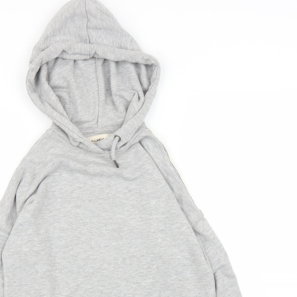 Pull&Bear Womens Grey   Pullover Hoodie Size XS