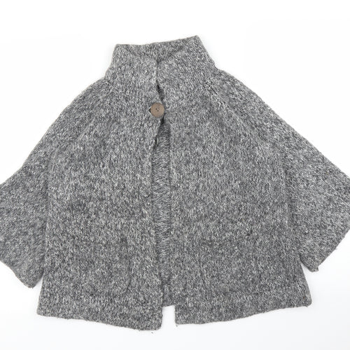 New Look Womens Grey   Cardigan Jumper Size 14
