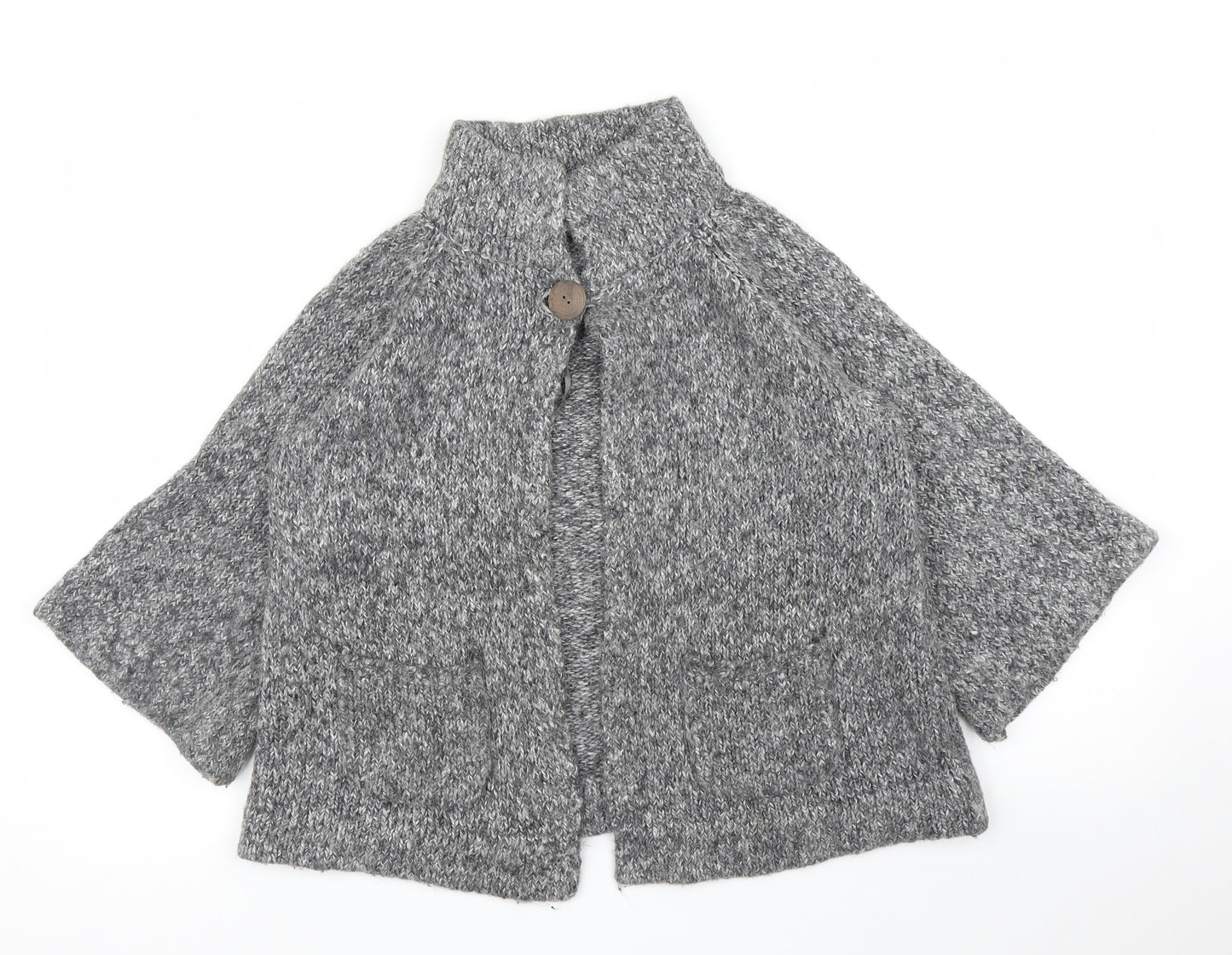 New Look Womens Grey   Cardigan Jumper Size 14