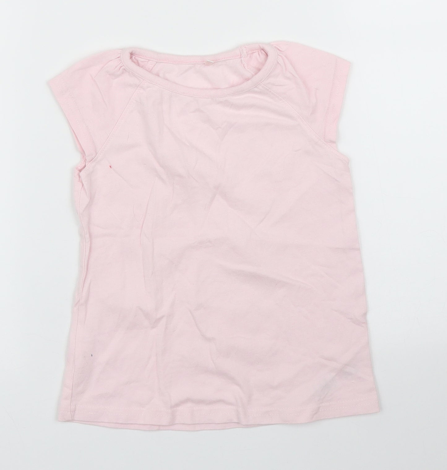 George Girls Pink   Basic T-Shirt Size 3 Years