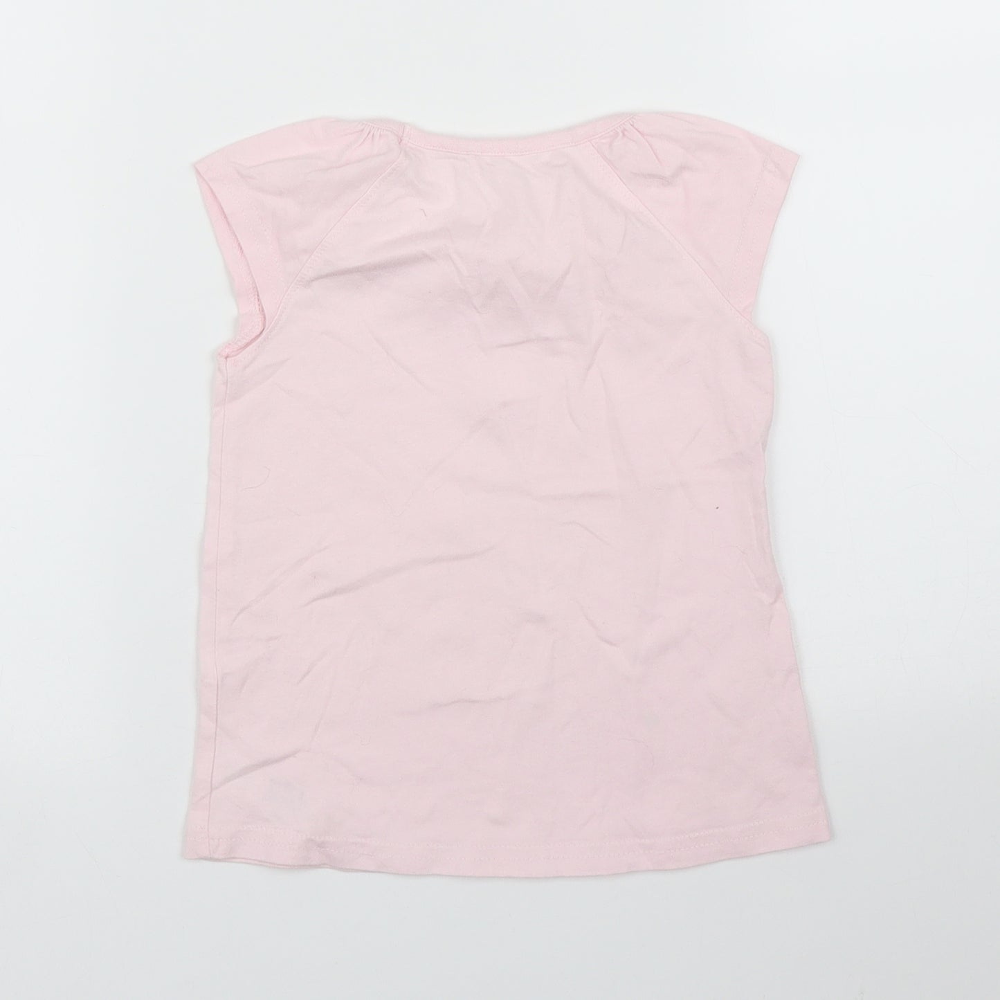 George Girls Pink   Basic T-Shirt Size 3 Years