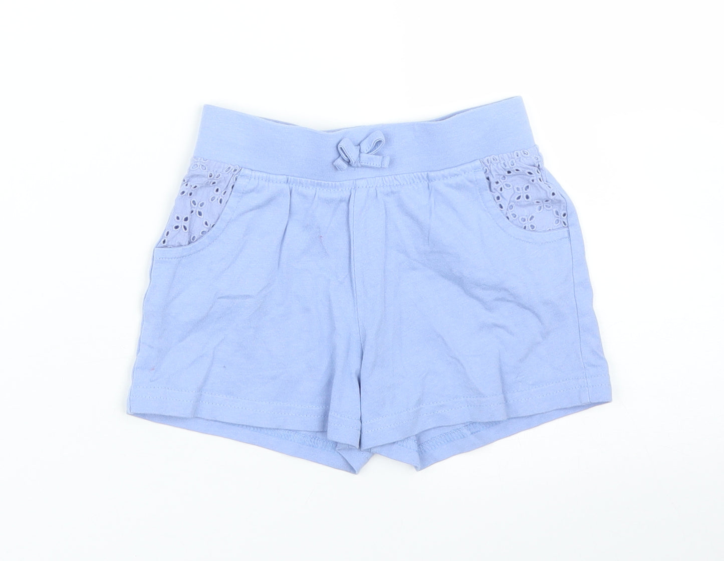 George Girls Blue   Bermuda Shorts Size 4 Years