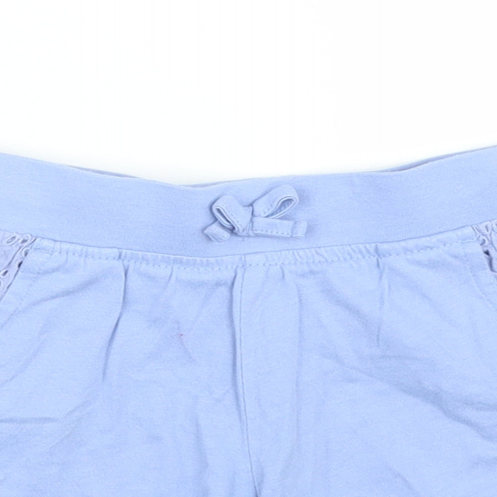 George Girls Blue   Bermuda Shorts Size 4 Years