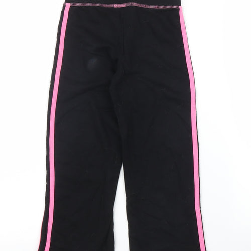 Sweet Millie Girls Black   Sweatpants Trousers Size 6 Years