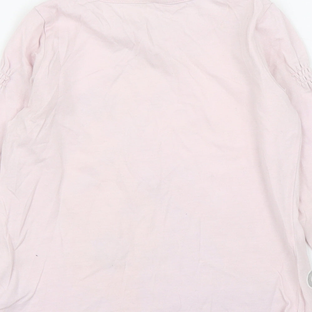 George Girls Pink   Basic T-Shirt Size 2-3 Years  - Rapunzel