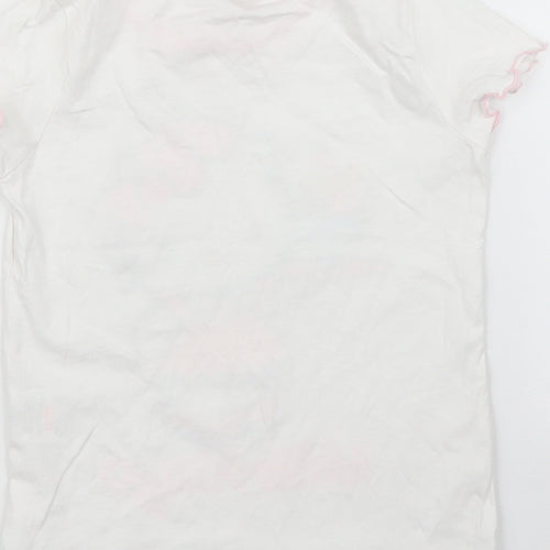 Hello Kitty Girls White   Basic T-Shirt Size 3 Years