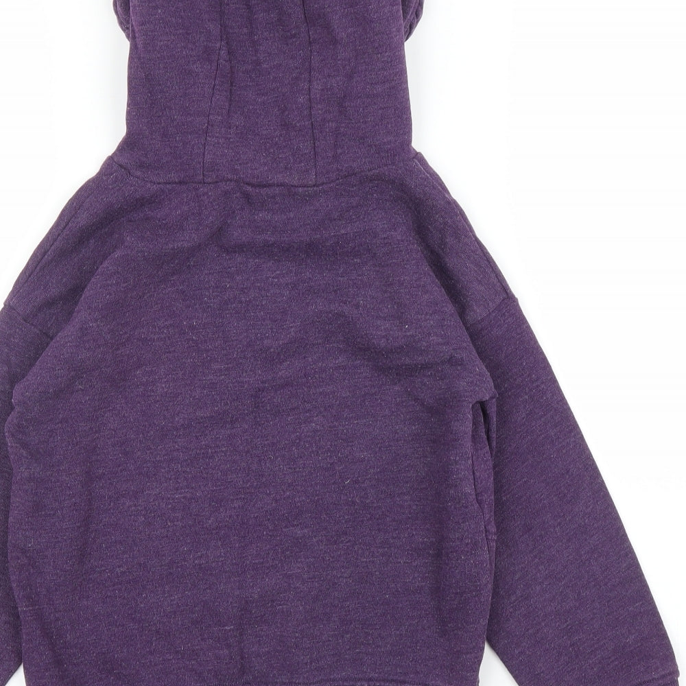NEXT Girls Purple   Pullover Hoodie Size 7 Years